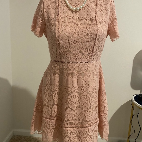 Blu Pepper Lace Dress Size M👗 - Picture 2 of 15